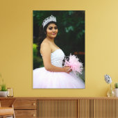 Toile Photo personnalisée Quinceañera (Insitu(Salon))