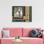 Toile Photo Personnaliser chien (Insitu(Salon))