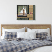 Toile Photo Personnaliser chien (Insitu(Chambre))