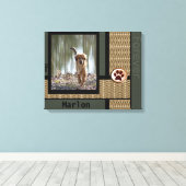Toile Photo Personnaliser chien (Insitu (Plancher de Bois))