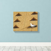Toile Photo Pigeon (Insitu (Plancher de Bois))