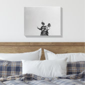 Toile Photo simple et moderne de mouette sur la statue (Insitu(Chambre))