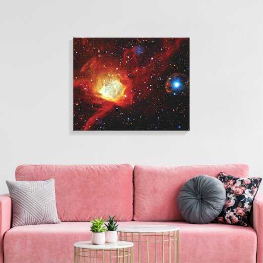 Toile Photo spatiale Pulsar SXP 1062 Supernova restante (Insitu(Salon))