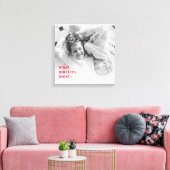 Toile Photo tendance et ce qui compte le plus RedQuote p (Insitu(Salon))