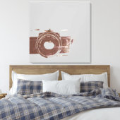 Toile Photographe de caméra vintage (Insitu(Chambre))
