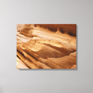 Toile Photographie abstraite du mur du canyon de Zion II