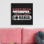 Toile Photographie - Aller Manuel Paramètres de caméra C (Insitu(Salon))