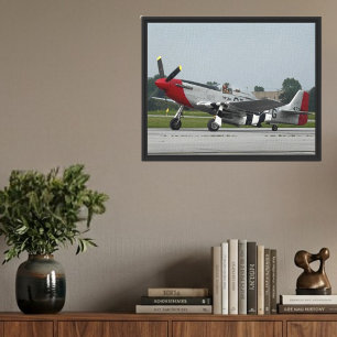 Toile Photographie d'avion de guerre vintage Avion de ch