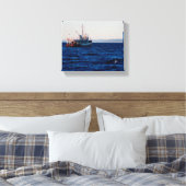 Toile Photographie de baie de Mutiny par gros temps bleu (Insitu(Chambre))