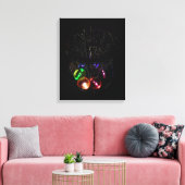 Toile Photographie de Disk Golf "Inner beauty" (Insitu(Salon))