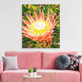 Toile Photographie de fleurs australiennes de Protea (Insitu(Salon))