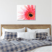 Toile Photographie de gerbera rose frais (Insitu(Chambre))