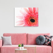 Toile Photographie de gerbera rose frais (Insitu(Salon))