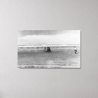 Toile Photographie de la scène de la plage de l'océan Pa