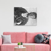 Toile Photographie de Outlaw Jesse James Portrait (Insitu(Salon))