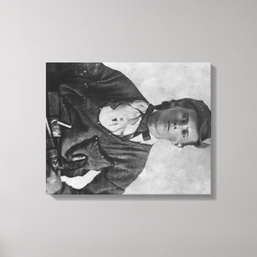 Toile Photographie de Outlaw Jesse James Portrait (Recto)