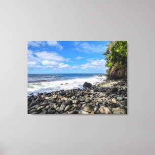 Toile Photographie de paysage naturel hawaïen