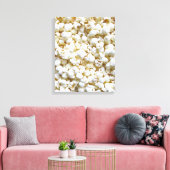 Toile Photographie de Popcorn Texture Décor lumineux (Insitu(Salon))