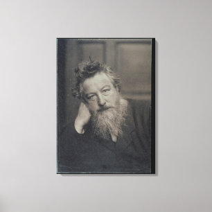 Toile Photographie de portrait de William Morris