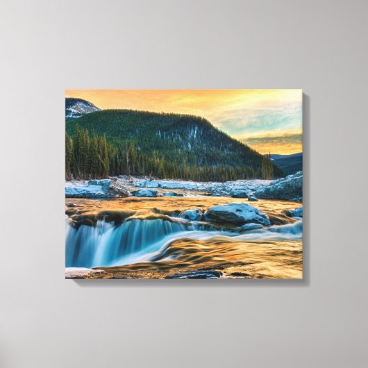 Toile Photographie du paysage (Recto)