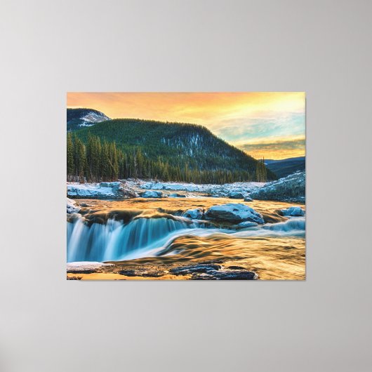 Toile Photographie du paysage (Recto)