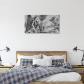 Toile Photos dans le feu ! (Insitu(Chambre))