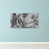 Toile Photos dans le feu ! (Insitu (Plancher de Bois))