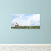 Toile Photos de Old Barns Series - Summer Corn Fields (Insitu (Plancher de Bois))