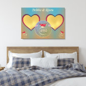 Toile Photos du 40e anniversaire du Mariage (Insitu(Chambre))