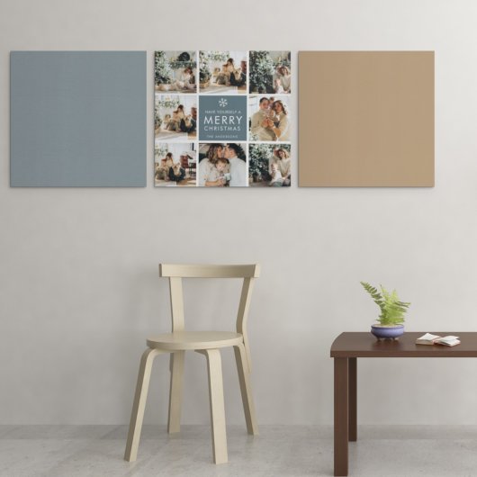 Toile Photos Multi Holiday | Merry Christmas |