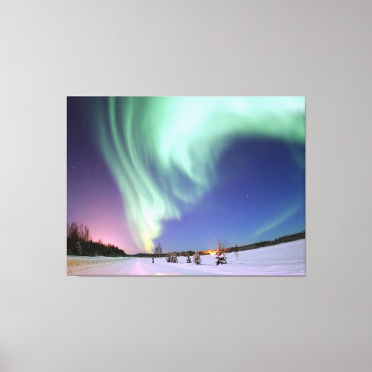 Toile Photos Northern Lights of Alaska (Recto)