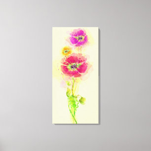 Toile Photos peintes en aquarelle 2