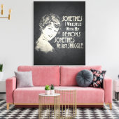 Toile Phrase Sarcastique Femen Mème Parfois Je Lutte (Insitu(Salon))