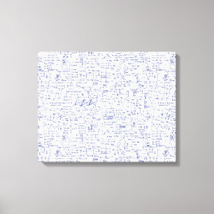 Toile Physics équations dans Blue Pen //
