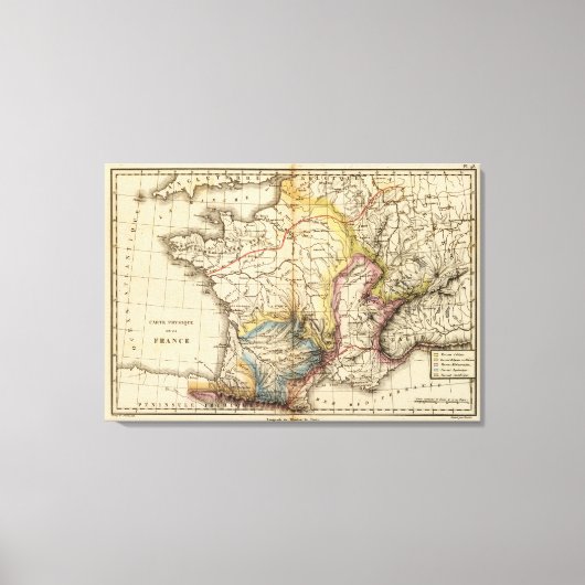 Toile physique en France (Recto)