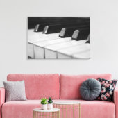 Toile Piano macro closeuse (Insitu(Salon))