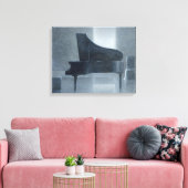Toile Piano noir 2004 (Insitu(Salon))