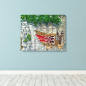 Toile Piasa Bird: The Illinois River Legend (Insitu (Plancher de Bois))