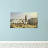 Toile Piazza Mazaniello, Naples (Insitu (Plancher de Bois))