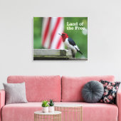 Toile Pic à tête rouge (Insitu(Salon))