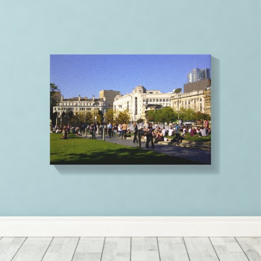 Toile Piccadilly Gardens (Insitu (Plancher de Bois))