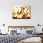 Toile Pichet avec des Oranges (Insitu(Chambre))