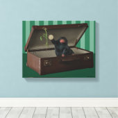 Toile Pickett & Teddy in Briefcase (Insitu (Plancher de Bois))