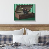 Toile Pickett & Teddy in Briefcase (Insitu(Chambre))