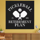 Toile pickleball est mon projet de retraite (Insitu(Salon))