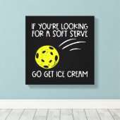 Toile Pickleball Soft Sert Obtenir Crème Glace Pickle Ba (Insitu (Plancher de Bois))