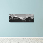 Toile Pics et nuages (Insitu (Plancher de Bois))