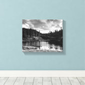 Toile Picture Lake in the North Cascades (Insitu (Plancher de Bois))