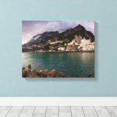 Toile Picturesque Amalfi Coast Italy Seaside Town (Insitu (Plancher de Bois))