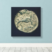 Toile Pièce avec les têtes de Jules César et Auguste (Insitu (Plancher de Bois))